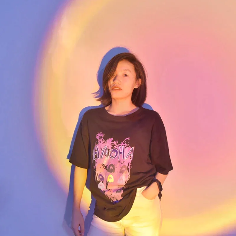 

LED Usb Sunset Projector Lamp Home Decoration Portable Night Light Mood Neon Light