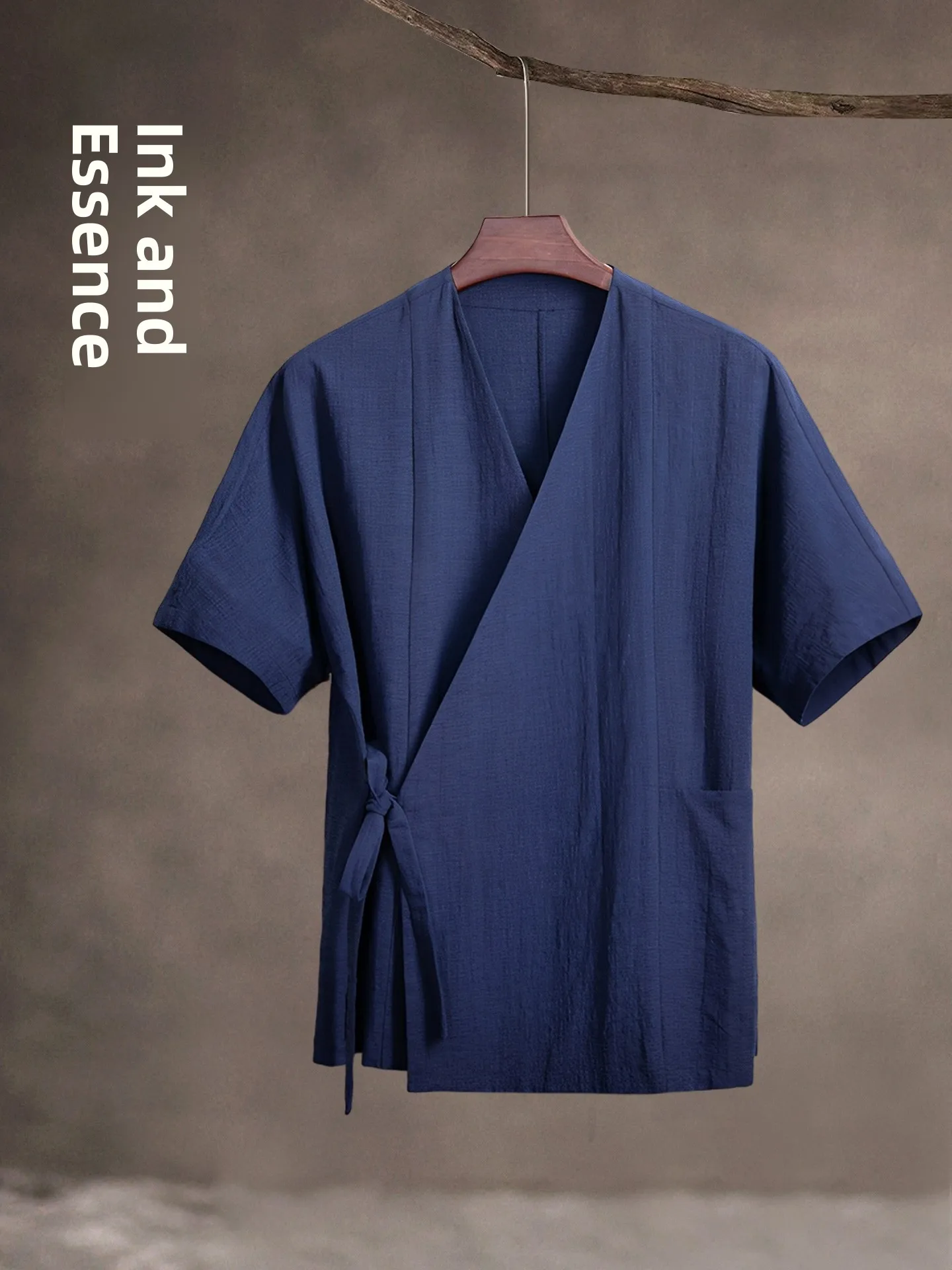 men's-casual-cotton-linen-hanfu-outerwear-spring-summer-new-style-comfortable-all-match-slanted-button-down-jacket