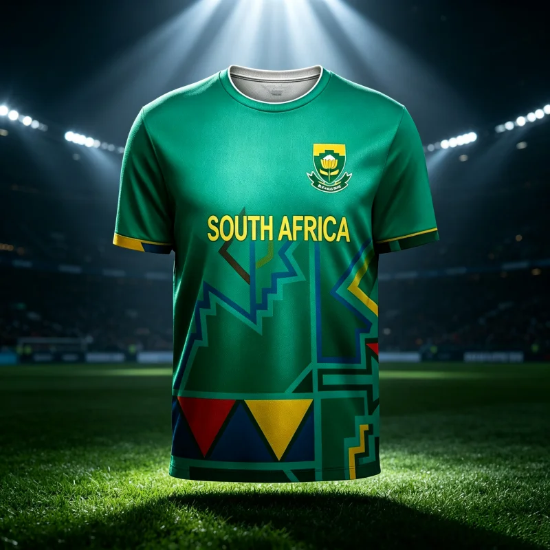 South African Cricket 2026 Sportswear Y2K Style Sports Jersey Men Women T-Shirt Universal Training Wear Tops Family Kids Tees