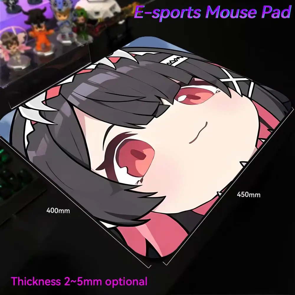 Z_zenless Z_zone Z_zero Mouse Pad Desktop Setup Small Mouse Pad Wrist Protector Accessoires Claviers Cute Desk Mat 450x400 E-Spo