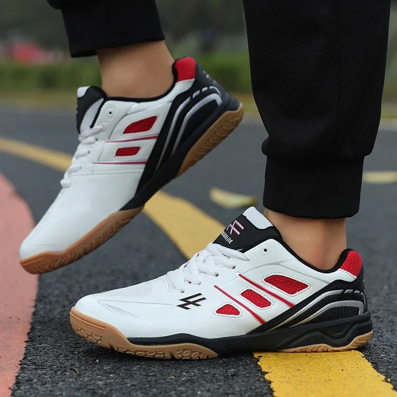 

Профессиональные кроссовки для настольного тенниса для мужчин и женщин, обувь для соревнований по бадминтону, тренировочные кроссовки для тенниса, спортивная обувь для мужчин