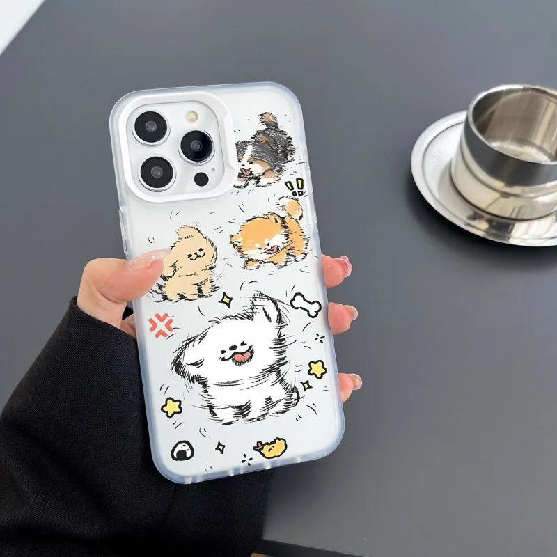 حافظة لهاتف آيفون 16 15 14 12 13 11 Pro Max IP 7 8 Plus Iphone X XS XR Xs Max