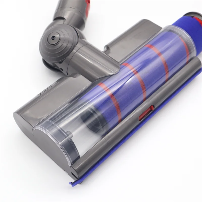 -ESTR رأس فرشاة مكنسة لدايسون V7 V8 V10 V11 V15 أجزاء مكنسة كهربائية أسطوانة ناعمة مع إطلاق سريع