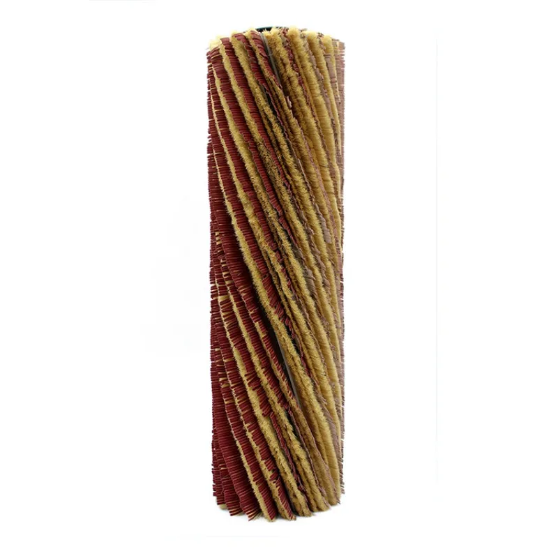 Sanding machine sisal emery brush roller dust removal woodworking machinery sisal strip brush nylon sander