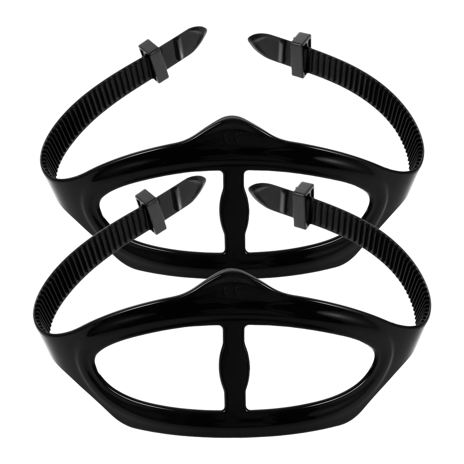 

2 Pcs Diving Lens Head Band for Scuba Replacement Straps Flippers Mask Accessories Silica Gel Silicone Women