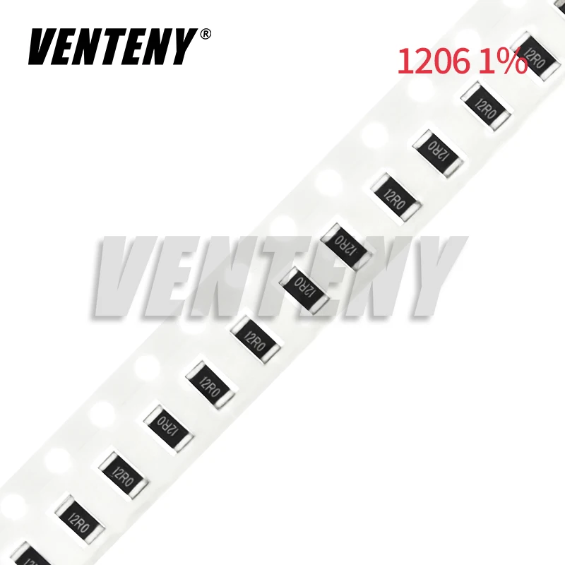 200pcs 1% 1206 SMD resistor 0R ~ 10M 1/4W 0.1 1 10 100 150 220 330 470 ohm 1K 2.2K 4.7K 10K 100K 1R 10R 100R 150R 220R 330R 1M