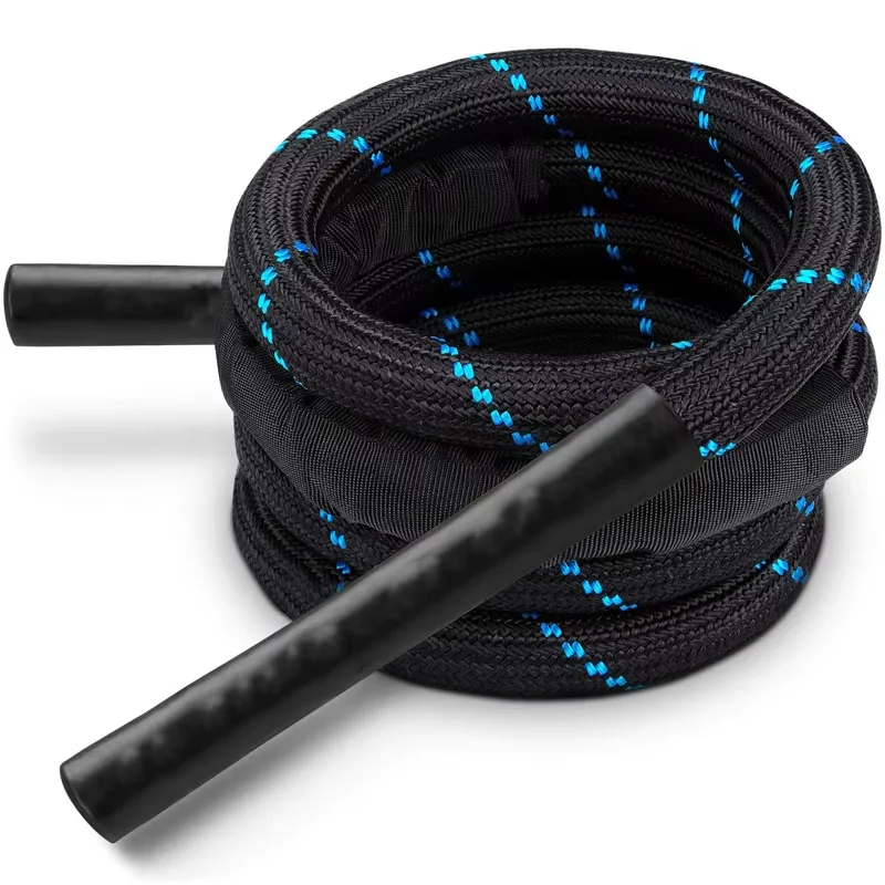 

Heavy Speed Battle Rope with Handle Boxing Skipping Exercise Fitness Training Rope