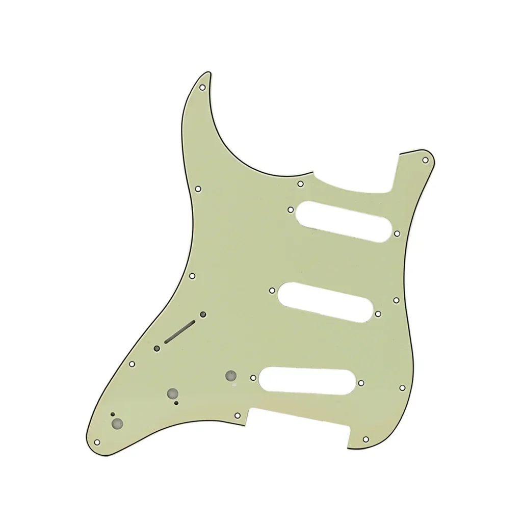 Left Handed SSH Scratch Plate ST Guitar Pickguard  11 Holes  for Stratocaster Style Guitar Accessories Multiple colors available