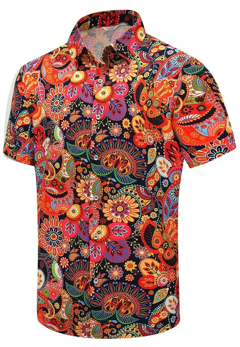 Camisa hawaiana de verano para hombre, ropa de calle informal con estampado 3D de gran tamaño, Tops con patrón Floral Y2k, ropa de lujo de diseñador