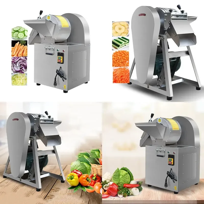 Hot Selling Industrial Fruit and Vegetable Cutter Electric Green Onion Slicer for Commercial Kitchen Food Processing Machine