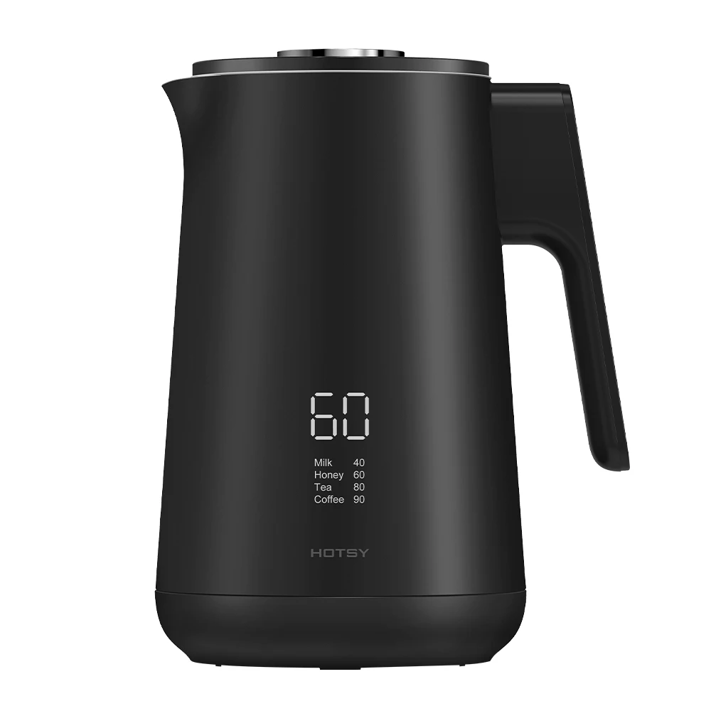 

Hotsy 1.7L Electric Tea Kettle BPA Free Digital Display Temperature Control Keep Warmer Hot Water Boiler Heater Pot Auto-Off