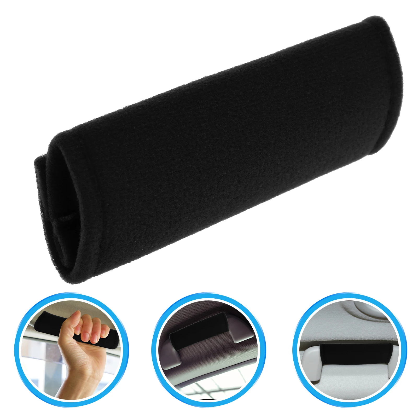 

Car Handle Protector Grab Handle Cover Non-Slip Durable Interior Accessory Door Handrail Wrap Protection Easy Installation Car
