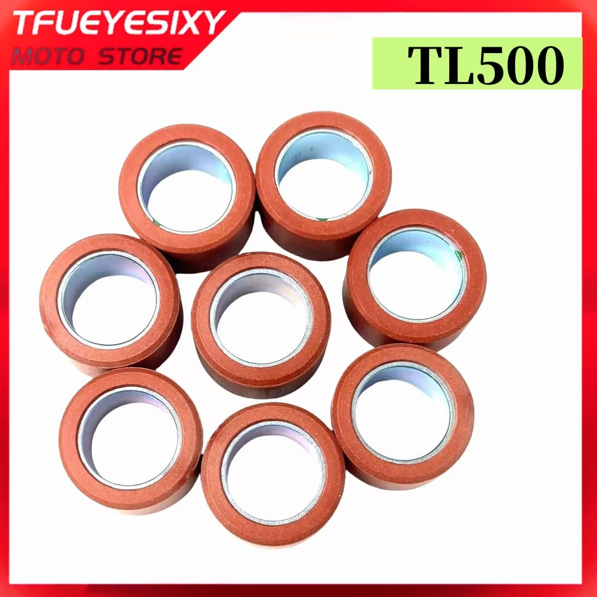 

Suitable for TMAX TL500 TL508 Puli Ball Transmission Clutch Ball Roller Assembly 18g