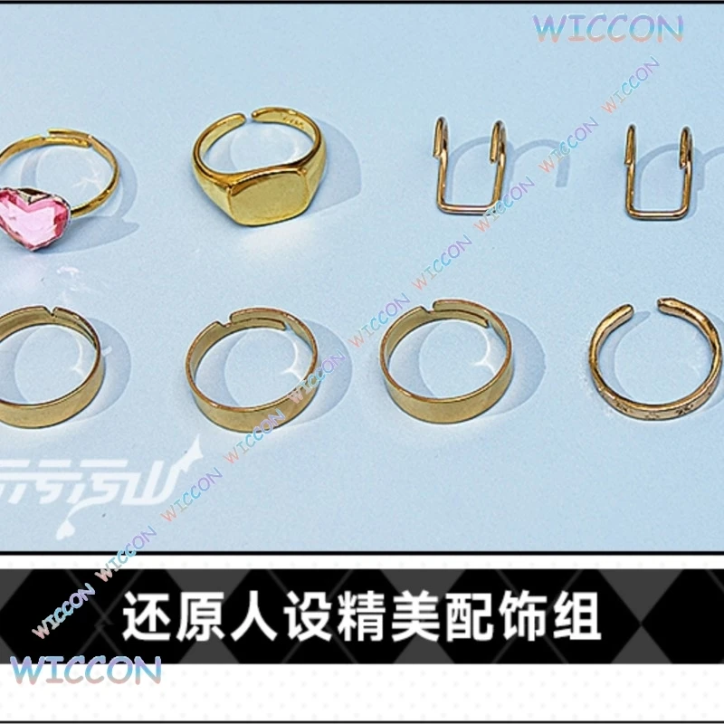 Yesok/Panty Stocing Garterbelt New Angel Transformation Cosplay Costume Women Sexy Uniform Jk Mini Skirt Outfit Disfraz Mujer