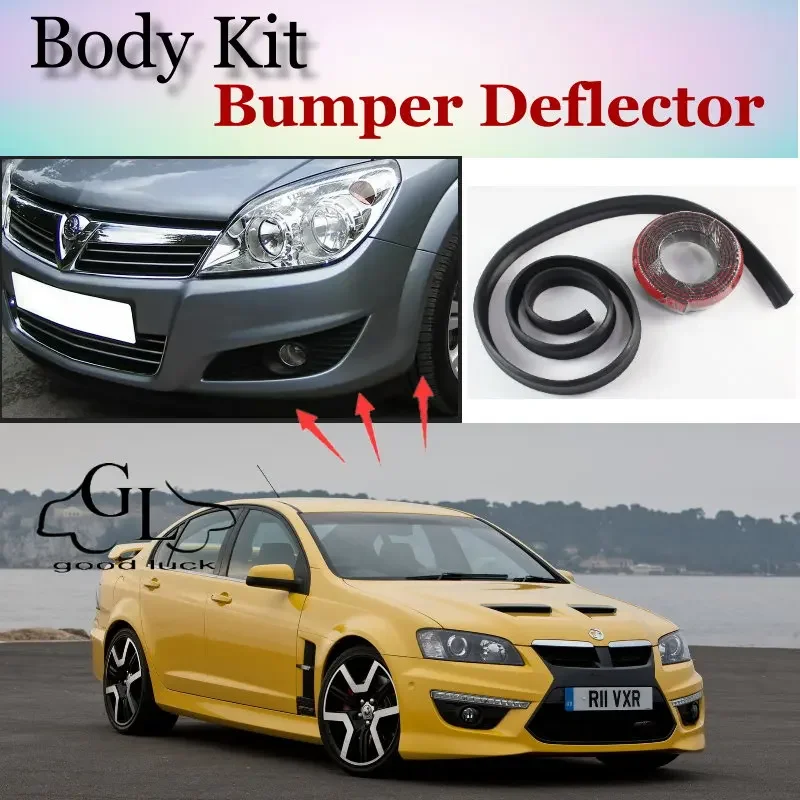 

Дефлектор губ бампера для Vauxhall VXR8/GTS, передняя юбка спойлера для фанатов TopGear для настройки автомобиля, комплект кузова/полосы