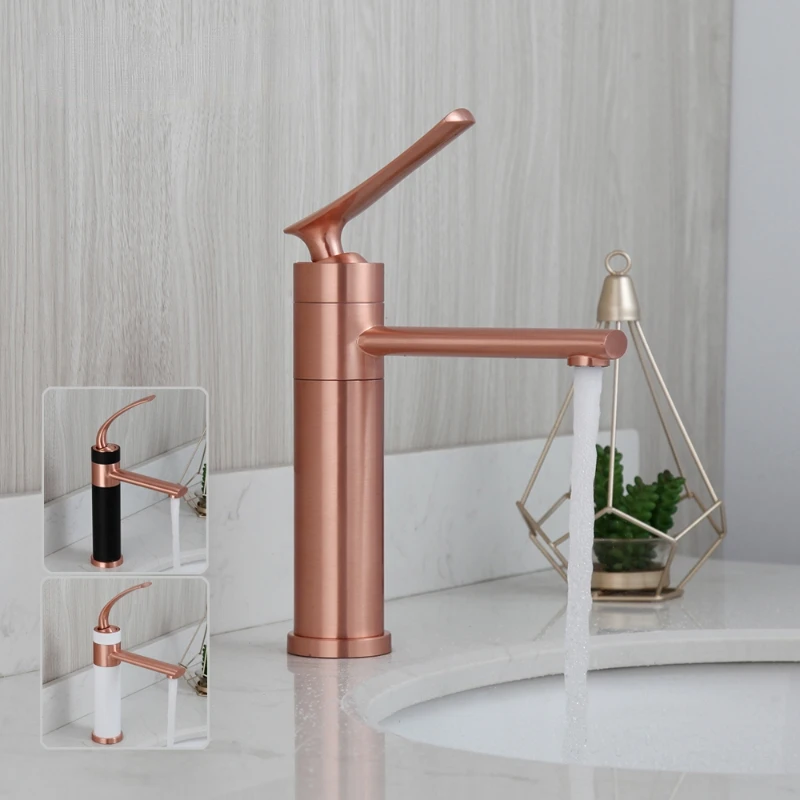 Bathroom Faucets Steam Spout Solid Brass Mixer Tap Wash Basin Sink Faucet