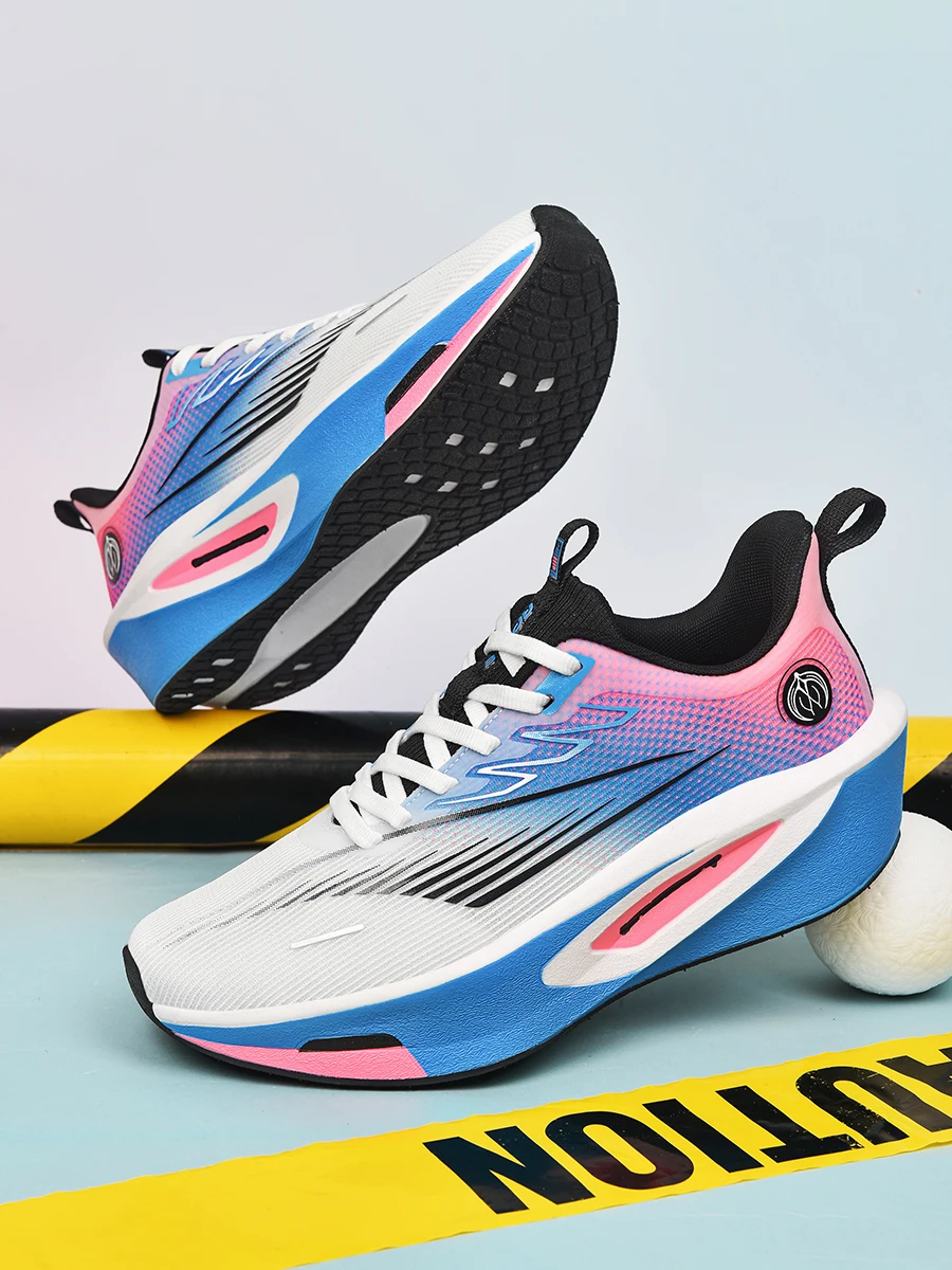 2025年新作-メンズ-ランニングシューズ-カーボンボード-ポップコーンテクノロジー搭載-マラソン-プロスポーツシューズ-学生版