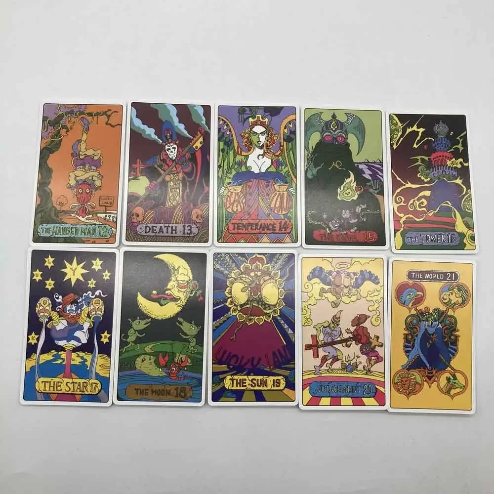 10.3*6CM JoJo Tarot Cards Deck Card Game 84 pcs