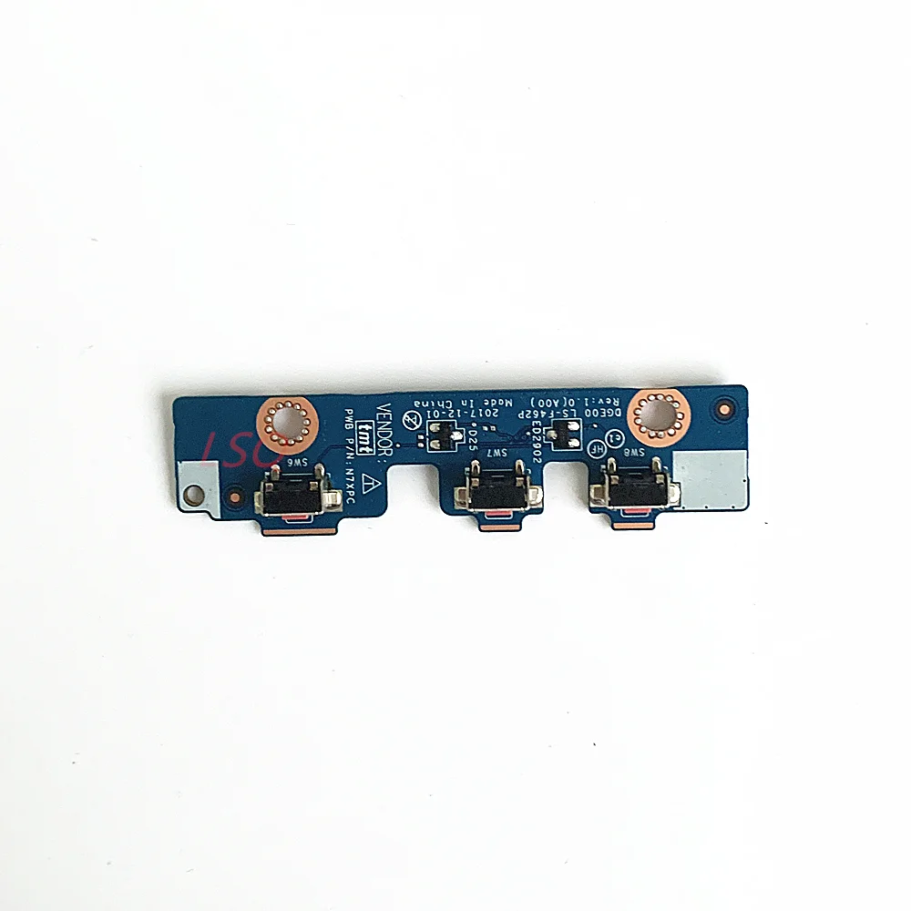 LS-F462P FOR Dell Latitude 3190 2-in-1 Power Volume Button Circuit Board HUC03 100% Test OK