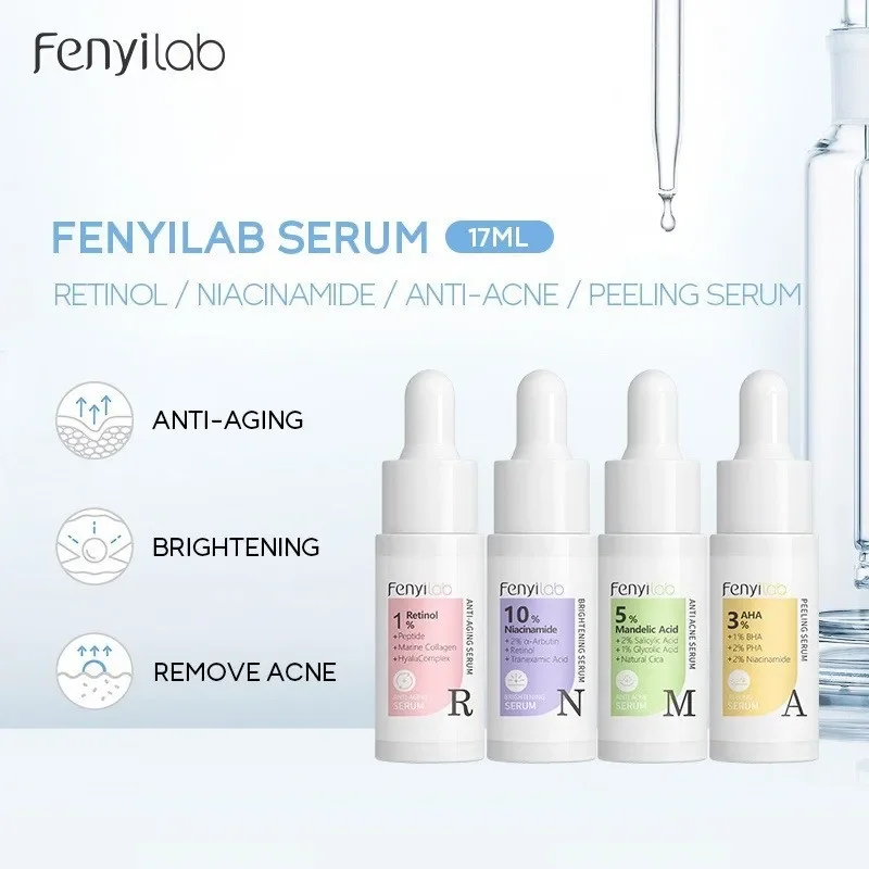 Peeling Serum Salicylic Acid Face Essence Shrink Pores Acne Treatment Removal Blackhead Melasma Whitening Facial Skin Care