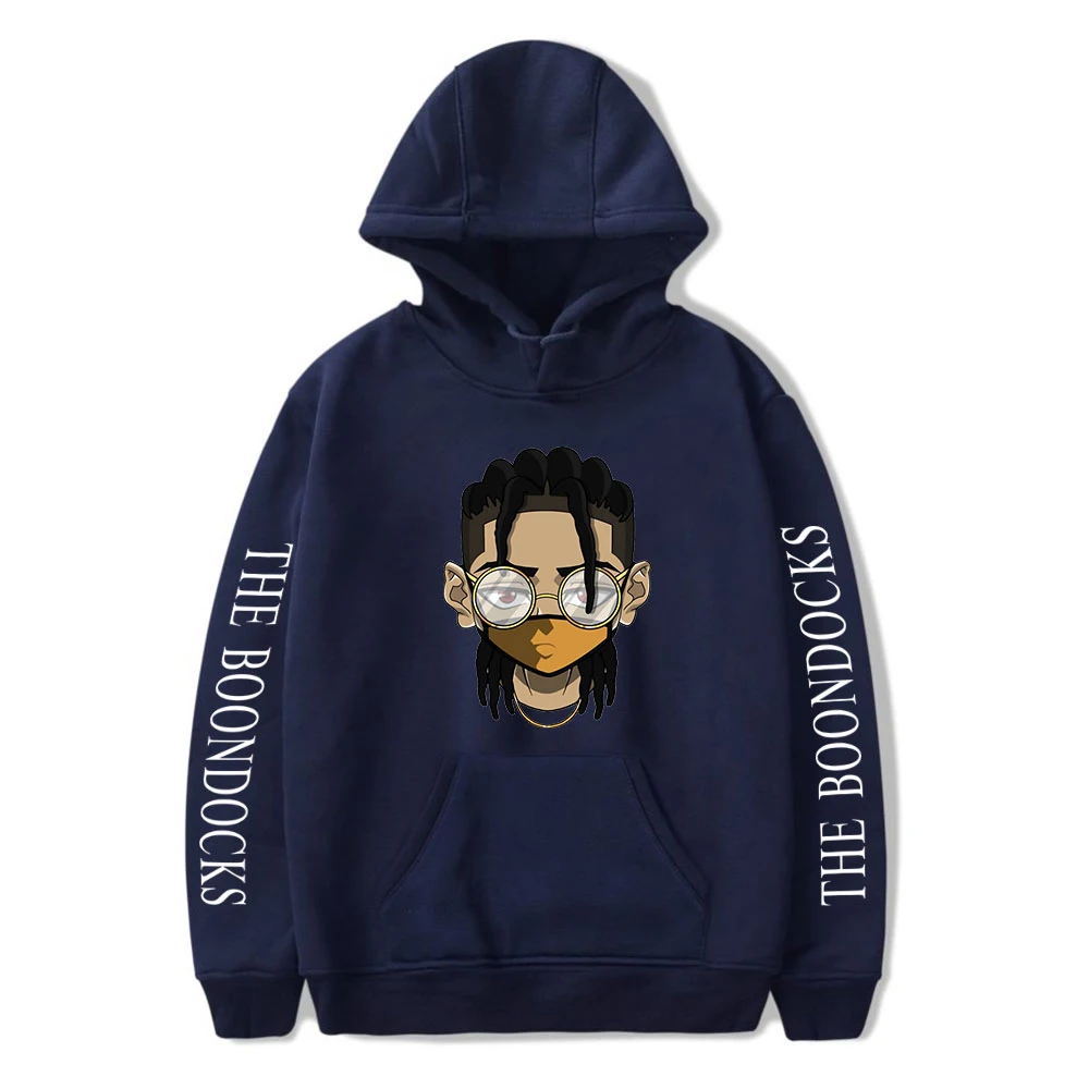 

The Boondocks Hoodies Women Long Sleeve Hooded Sweatshirts Men's Hoodie Casual Unisex Oversized Clothes For Winter