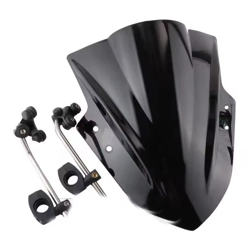 

Universal Motorcycle Body Windscreen New Motorcycle Windshield Windscreen Front Wind Deflector Guard Suitable for EX300