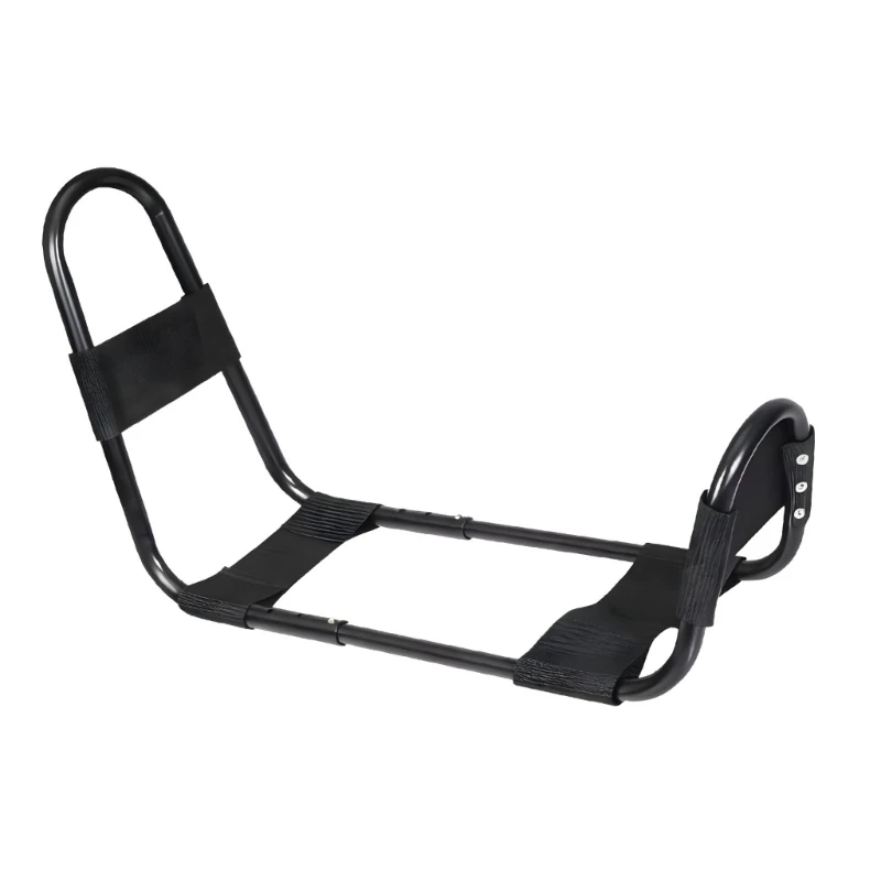 Contemporary Leg Support System For Workout Space Application Including Sliding Track System And Soft Layer