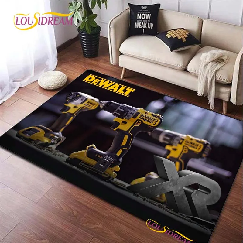 Power Tools SIGN-D-DEW UnSlip Area Rug for Living Room,Bedroom,Playroom,Kitchen,Door,Prayer Floor Mat Decor Carpet Gift Alfombra
