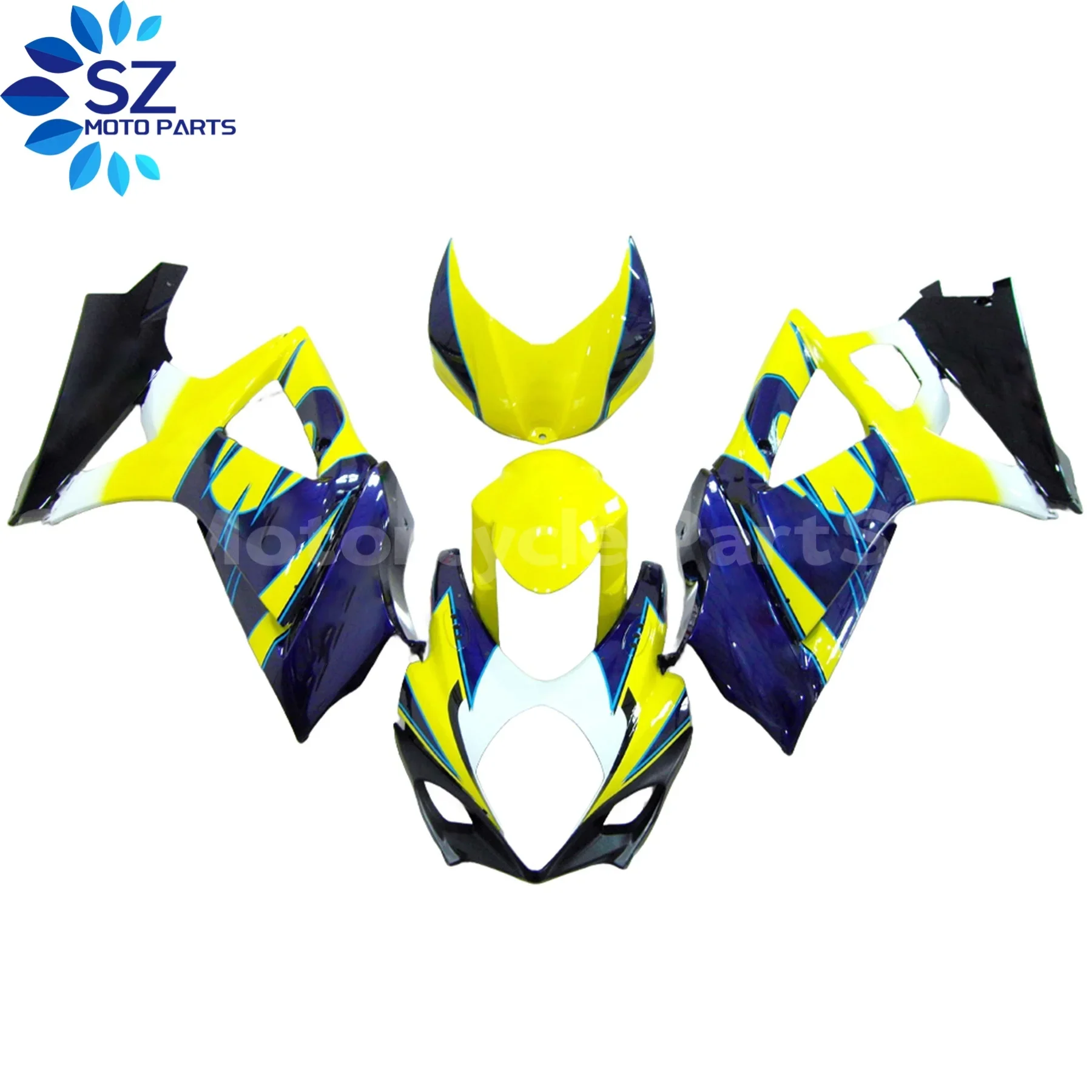 High Quality Motorcycle Fairings Kit for SUZUKI GSXR1000 K7 2007 2008 GSX-R 1000 07 08 Injection Colorful Bodywork Set