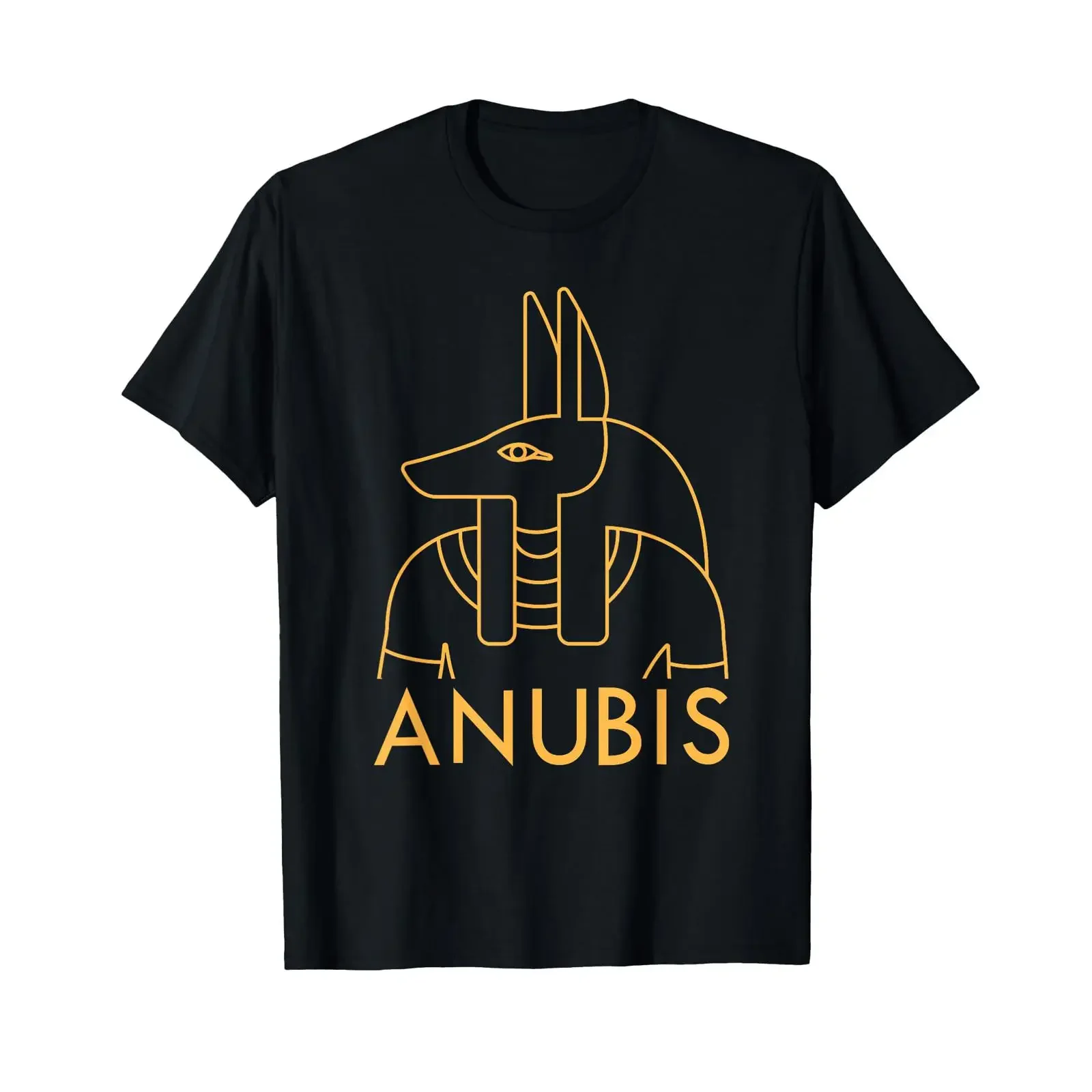 Egypt Anubis Egyptian T Shirt black vintage Washed Versatile Unisex fashion Soft Top For Everyday Wear Casual Stylish graphic