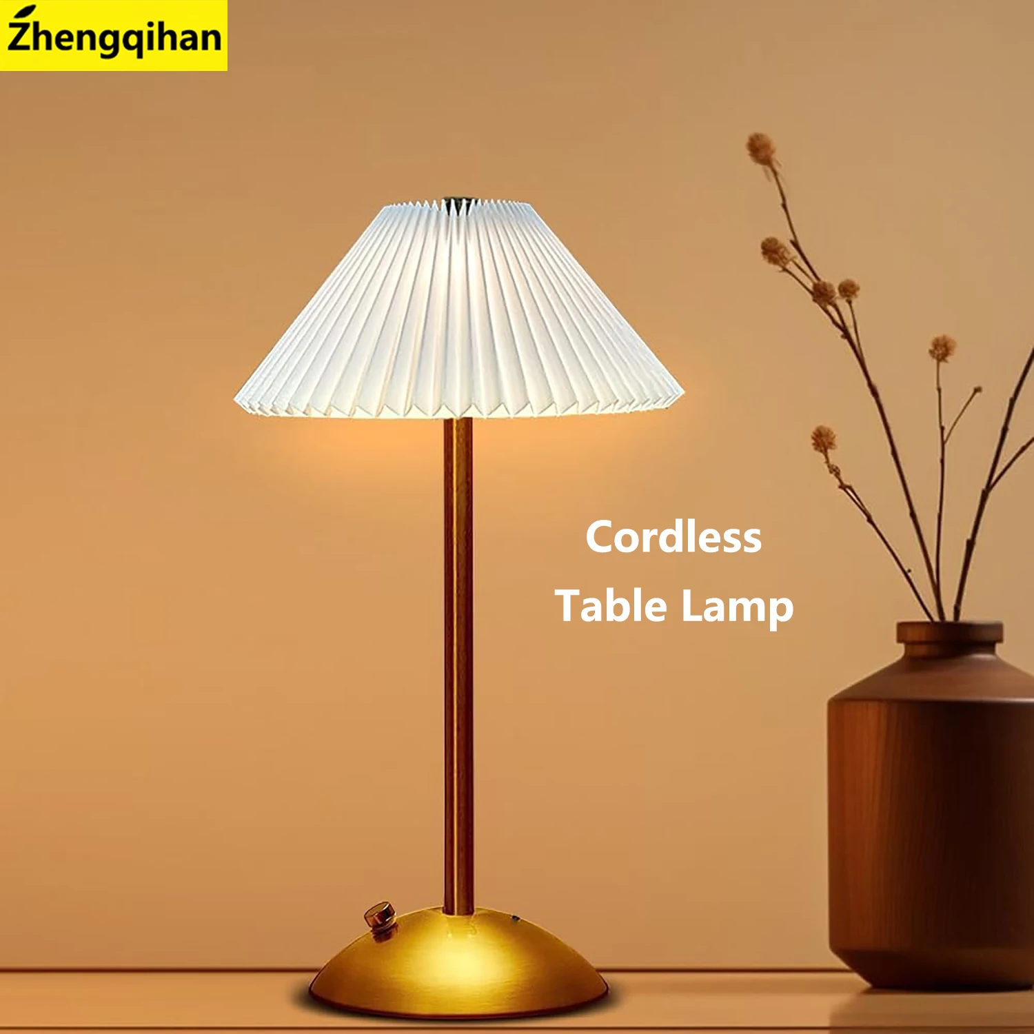 

Простая светодиодная перезаряжаемая сенсорная металлическая настольная лампа, три цвета, прикроватная креативная панель с окружающим освещением, наружное украшение, ночник