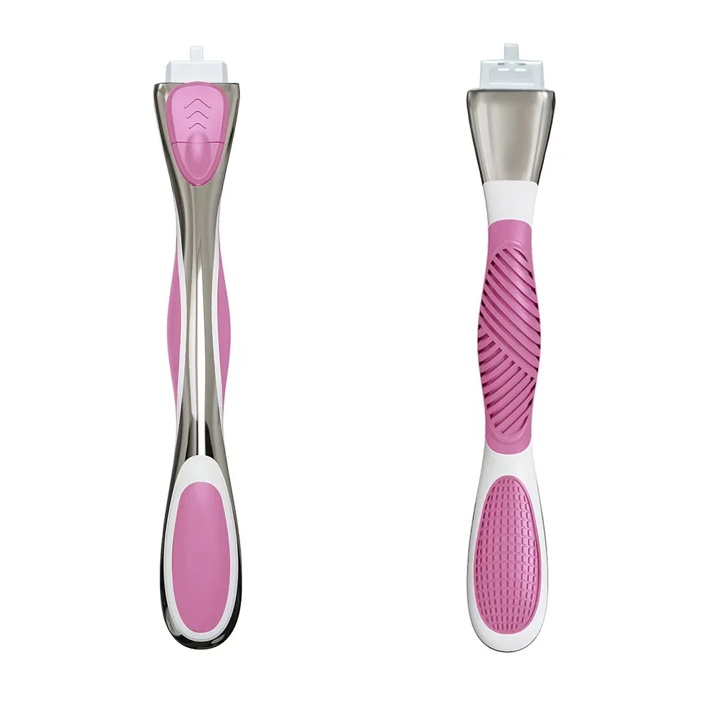 JOKMAE Metal Handle Shaver Safety Razor Set High Quality Women Razor Sharp Shaver For Female Leg Hair Removal Armpit Hair Razor - Image 4