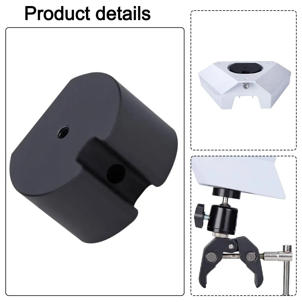 1/4-Inch-20 Thread Tripod Adapter Flat Mount For Starlink Mini 2025 Pipe Adapter Aluminum Alloy Tripod Mounting Bracket