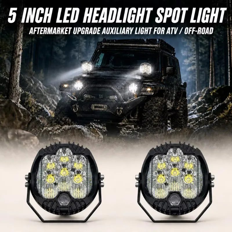Quality 12V Motorcycle LED Front Fog Lights New Spot Work Lighting for Cars Made in China