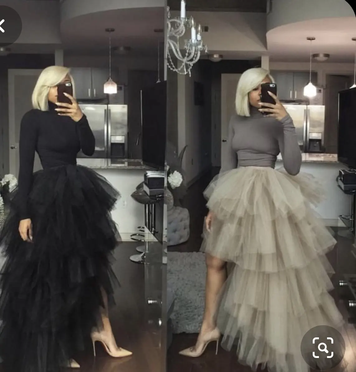 Hot Koop Multi-layer Rok Mode Vrouwen Hoog Laag Tule Lange Rok Zoete Zoom Taart Rok Onregelmatige Bruiloft Petticoat Outfit