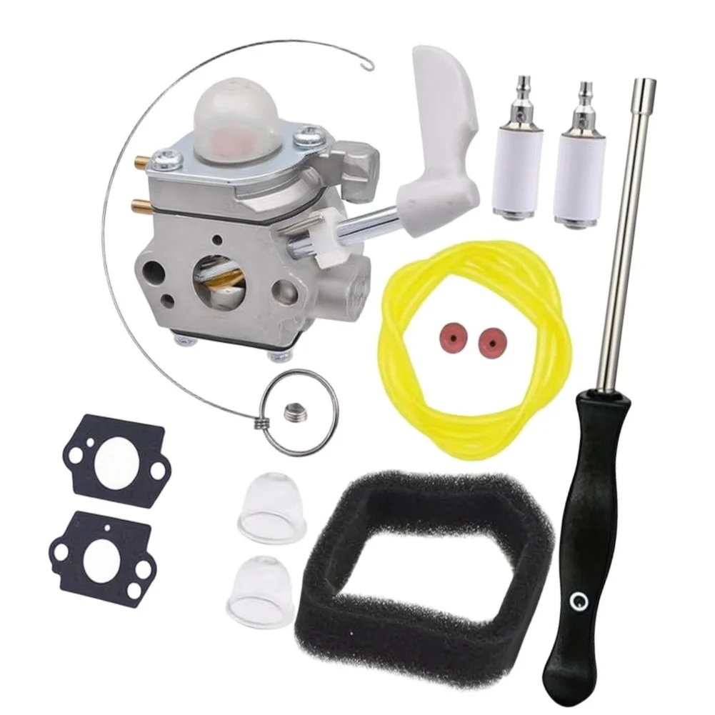 Essential Parts For Leaf Blower Maintenance Performance Upgrade Carburetor Components 28cc Carburetor Includes for primer Bulbs