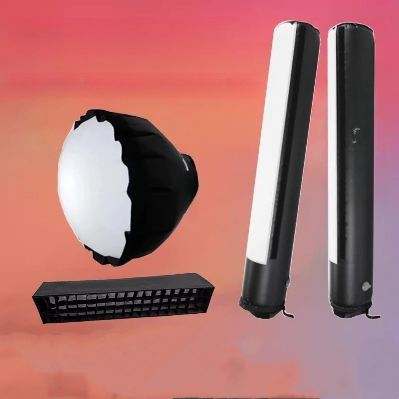 Portable air column, third-generation soft light cover, top light inflatable parabolic flash