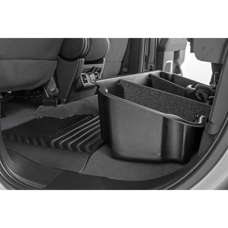 Under Seat Storage for Chevy Silverado 1500 (2019-2024) & 2500HD/3500HD (2020-2024) - Custom-Fit Under Seat Truck