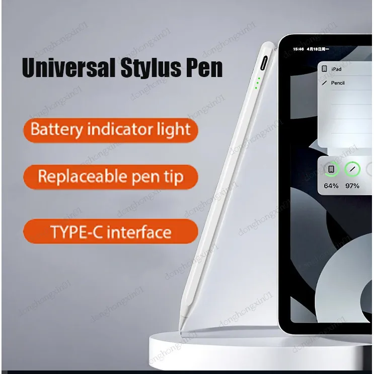 

For Honor Pad 9 12.1 HEY2-W09 HEY2-W19 X9 11.5 X8 Pro V8 11 X8 10.1 X8 Lite 9.7 V6 10.4 Stylus pen capacitance touch penci