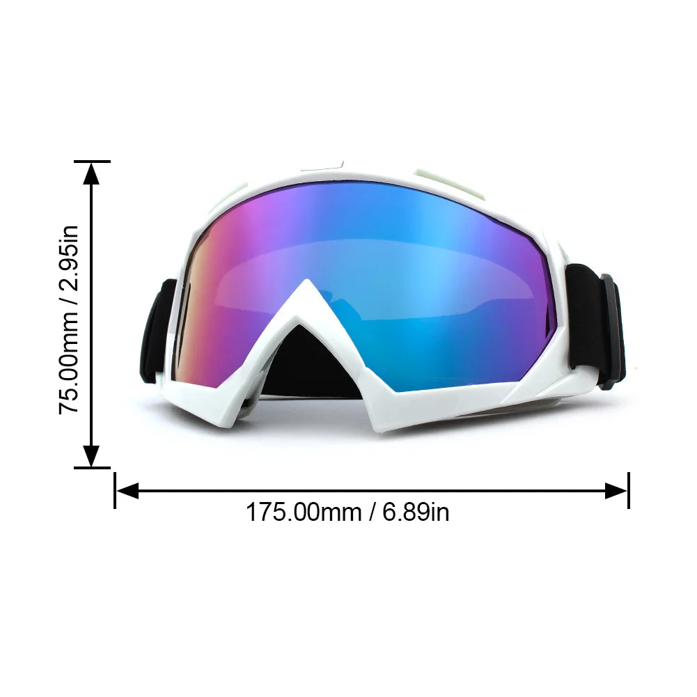 Skifahren Brille Winddicht Radfahren Motorrad Brille Winter Anti-Fog Snowboard Ski Brille Ski Maske Taktische Goggle Sonnenbrille