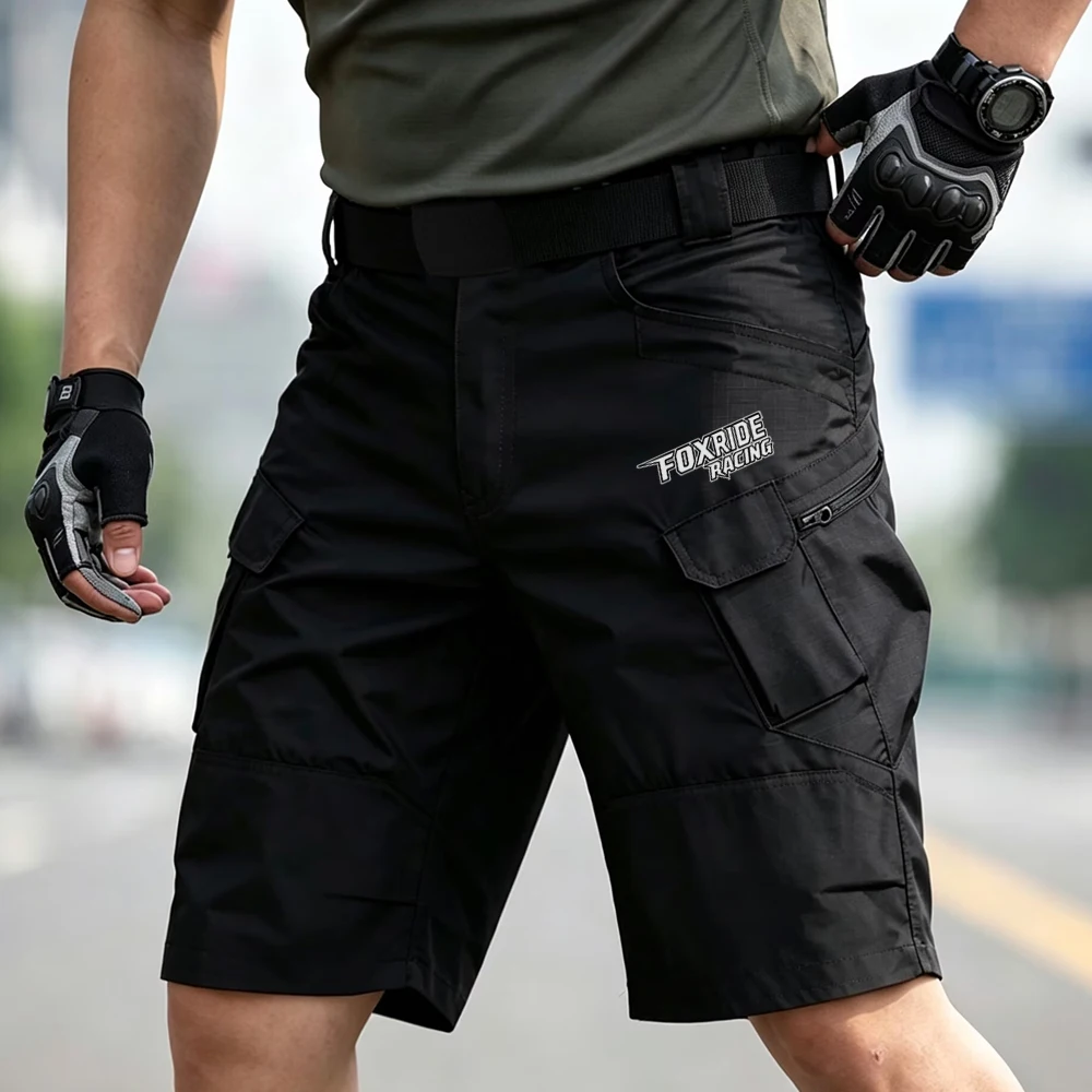 

FOXRIDE RACING Outdoor Cargo Shorts Cycling Mtb Pants Man Mountain Bike Shorts Hiking Climbing Motorcycle Short Bicycle Clothing