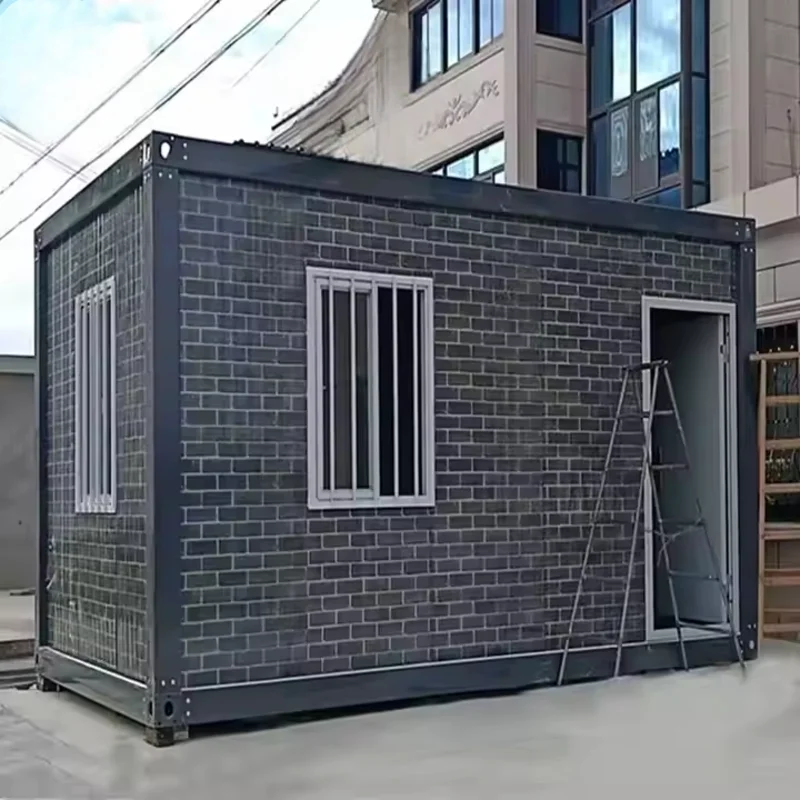 Flat Pack Homes Container House Geprefabriceerd gebouw Prefablicadas-huizen Klaar om te leven in geprefabriceerd huis van 2 kamers Klein