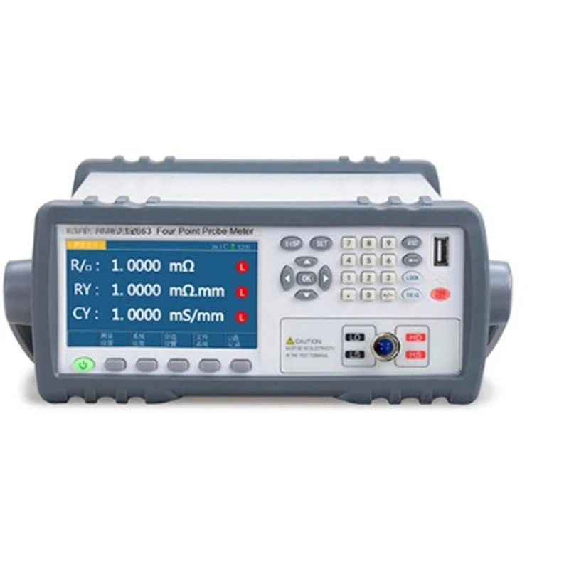 Four probe square resistance meter
