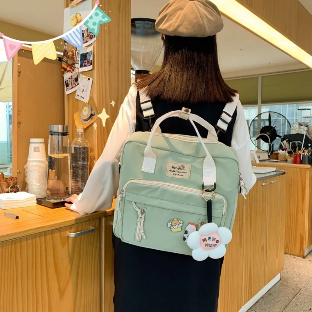 Korean Ins Retro Campus Forest Soft Girl Bag for Female Japanese Harajuku Cute Girl Student Tutoring Crossbody Bag