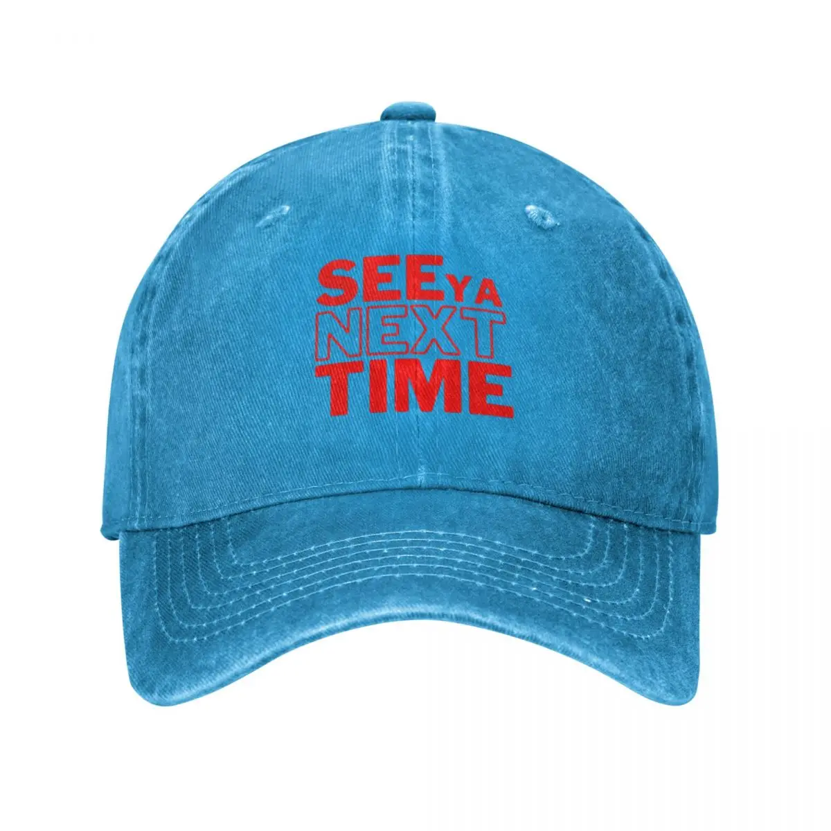 

kwik trip see you next time Baseball Cap Hip Hop Golf Cap Gentleman Hat tea Hat Boy Child Women's