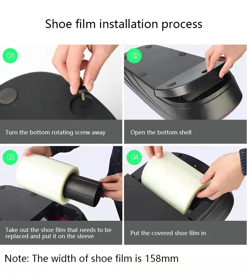 Automatic Shoe Cover Machine with 500 Uses Roll – for Clean Floors at Homes and Hotels