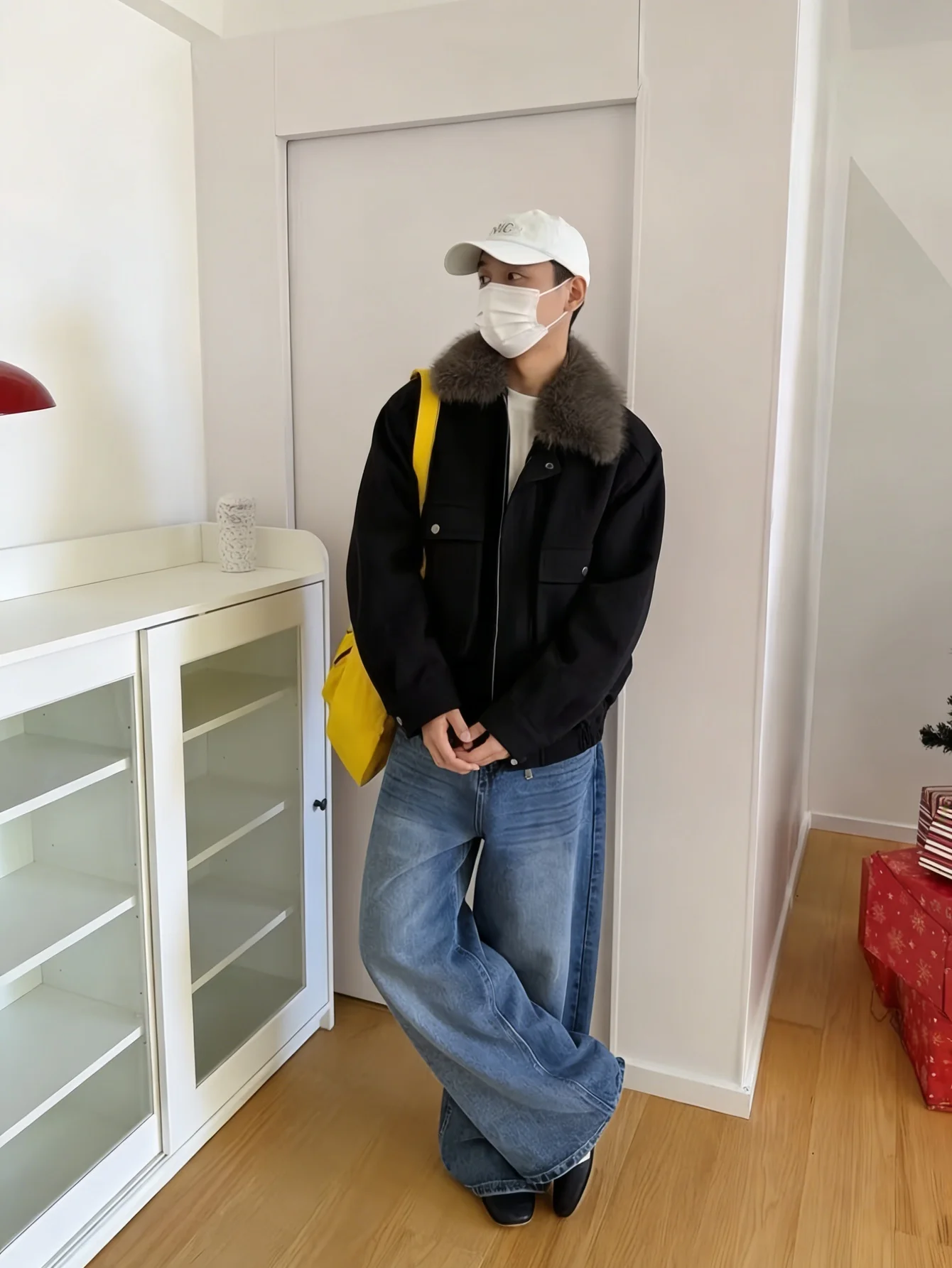 Y2K Jeans Men's Blue Baggy Hip Hop Jeans Light Retro Original Drip No accessories or belts included
