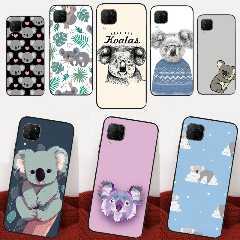 Cute Australia Koala Art Case For Huawei P30 P20 P40 Lite P60 Pro P Smart Nova 9 10 SE 5T 3i 7i 8i 11i Y60 Y61 Y90