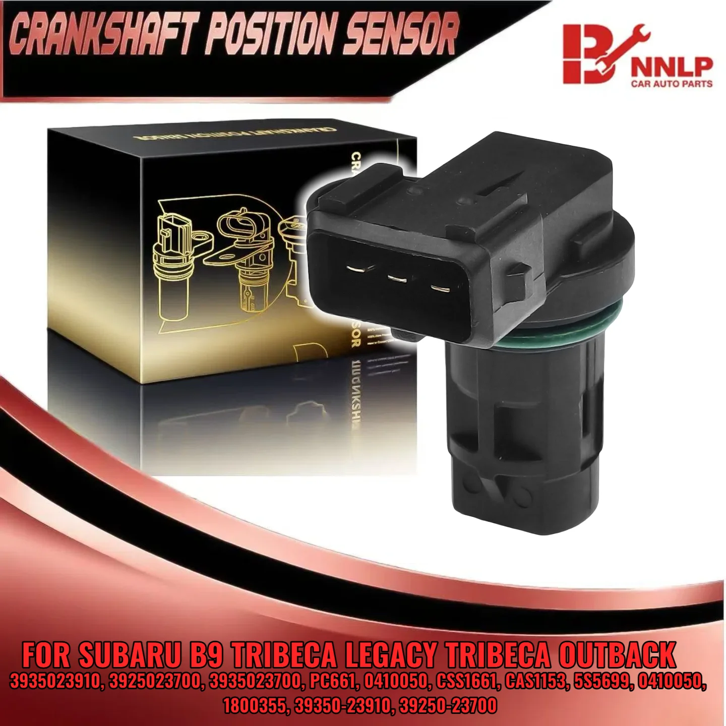 

Engine Camshaft Position Sensor for Hyundai Elantra Kia Forte Koup L4 2.0L 1.8L CSS1661 CAS1153 3935023910