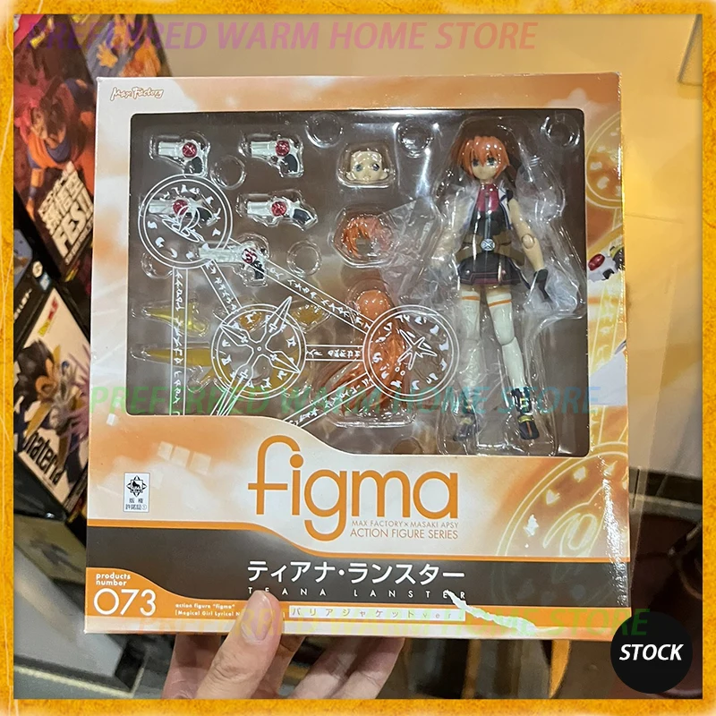 In Stock Original Figma 073 Teana Lanster Movable Model Toys Max Factory Mf Magical Girl Lyrical Nanoha Strikers